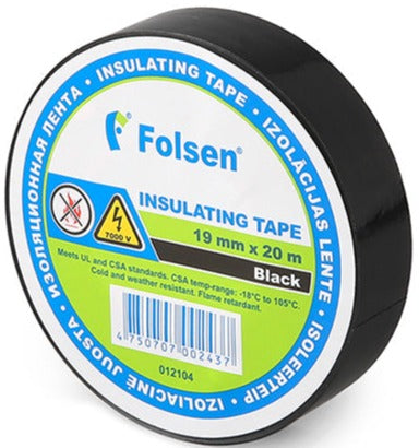 Load image into Gallery viewer, PVC insulating tape FLAME RETARDANT FOLSEN
