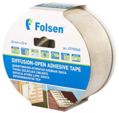 Diffusion-Open Adhesive Tape FOLSEN