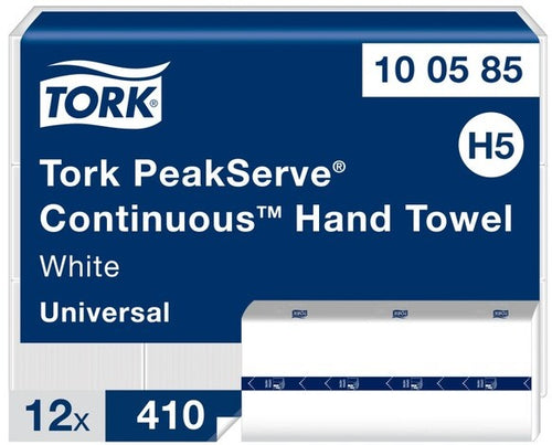 Hand towel TORK PeakServe Continuous 410 pcs. 1 - layer H5 100585 12 pcs.