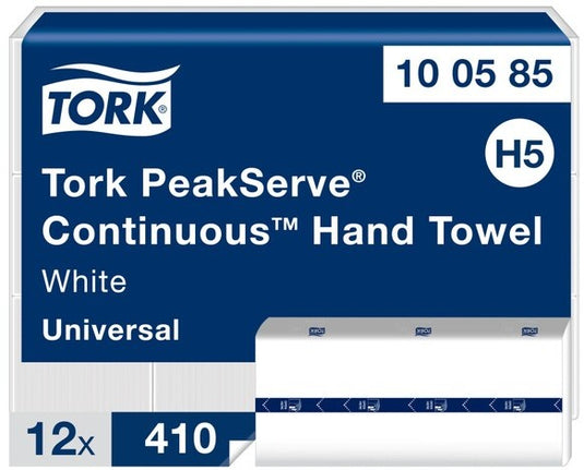 Roku dvieļi Tork PeakServe Continuous 410 gab. 1-kārta H5 100585