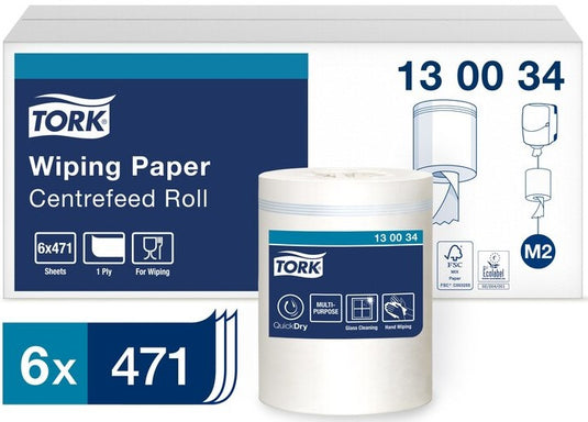 Hand towel TORK Advanced Performance 165m 472 sheets 1 - layer M2 130034 1 Roll