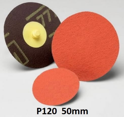 Other Abrasives 3M Roloc Cubitron 777F 50mm P120