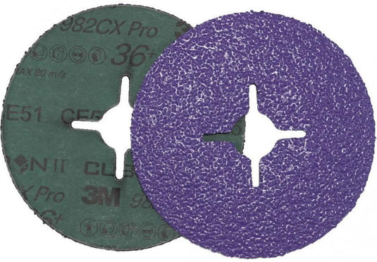 Fibre Grinding Disc 3M 982CX Pro Cubitron II 125mm P36+