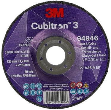 Cut-Off Wheel 3M Cubitron 3 T27 P36