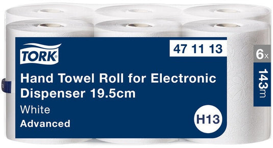 Hand towel TORK Impulse (electronic 19,5cm) 143m 2 - layer H13 471113 1 Roll