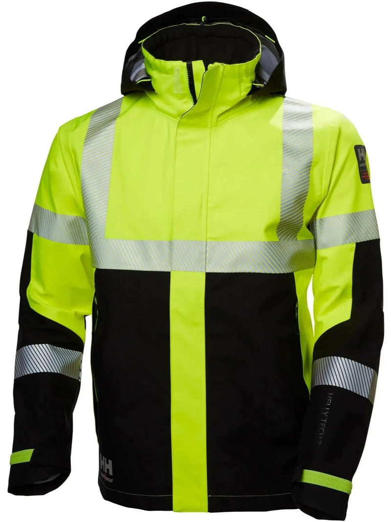 Load image into Gallery viewer, Jacket HELLY HANSEN ICU Hi Vis 3 Layer Waterproof Shell 71172
