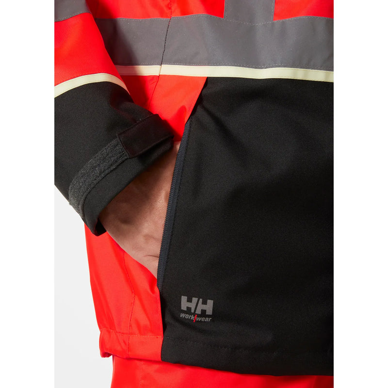 Load image into Gallery viewer, Jacket HELLY HANSEN UC-ME Hi-Vis Shell 71185
