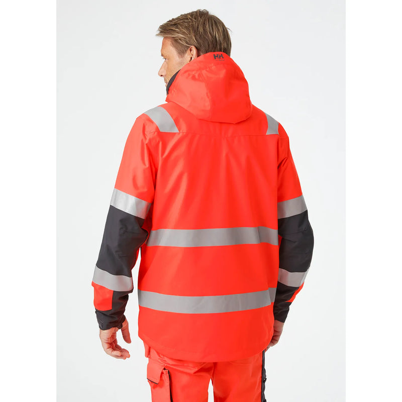 Load image into Gallery viewer, Jacket HELLY HANSEN Alna 2.0 Hi Vis Waterproof Shell 71195
