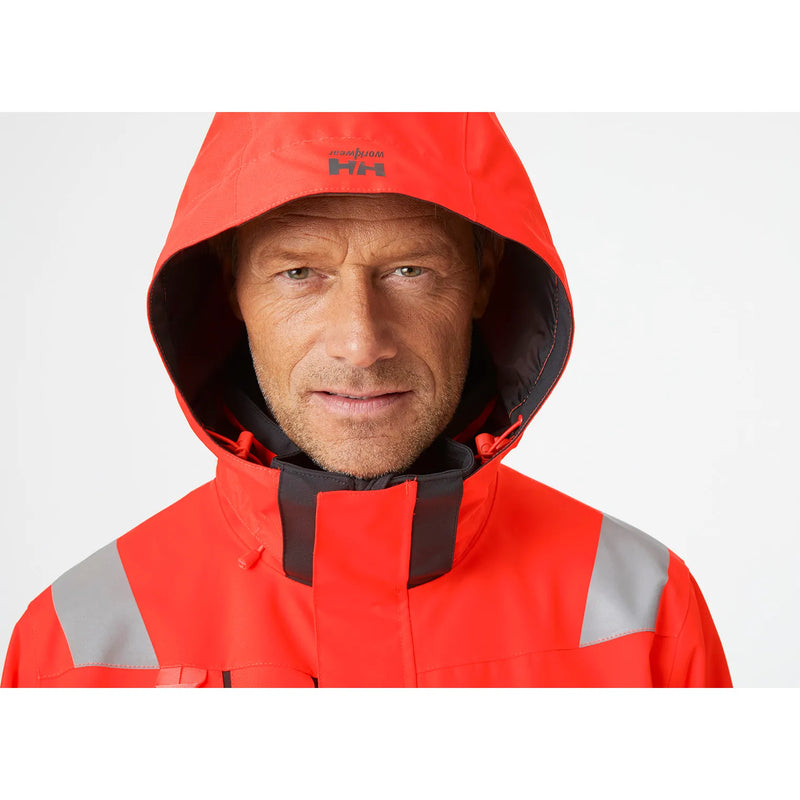 Load image into Gallery viewer, Jacket HELLY HANSEN Alna 2.0 Hi Vis Waterproof Shell 71195
