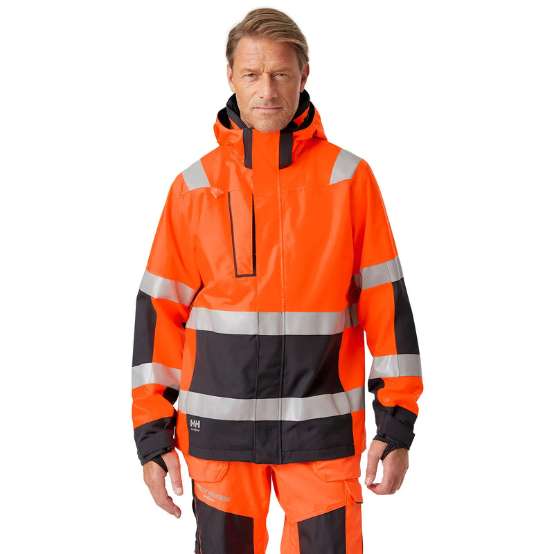 Load image into Gallery viewer, Jacket HELLY HANSEN Alna 2.0 Hi Vis Waterproof Shell 71195
