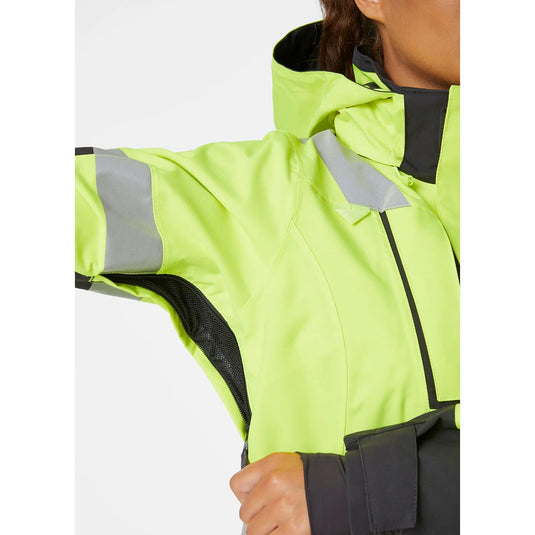 Women's Jacket HELLY HANSEN Luna Hi-Vis Waterproof Shell 71294