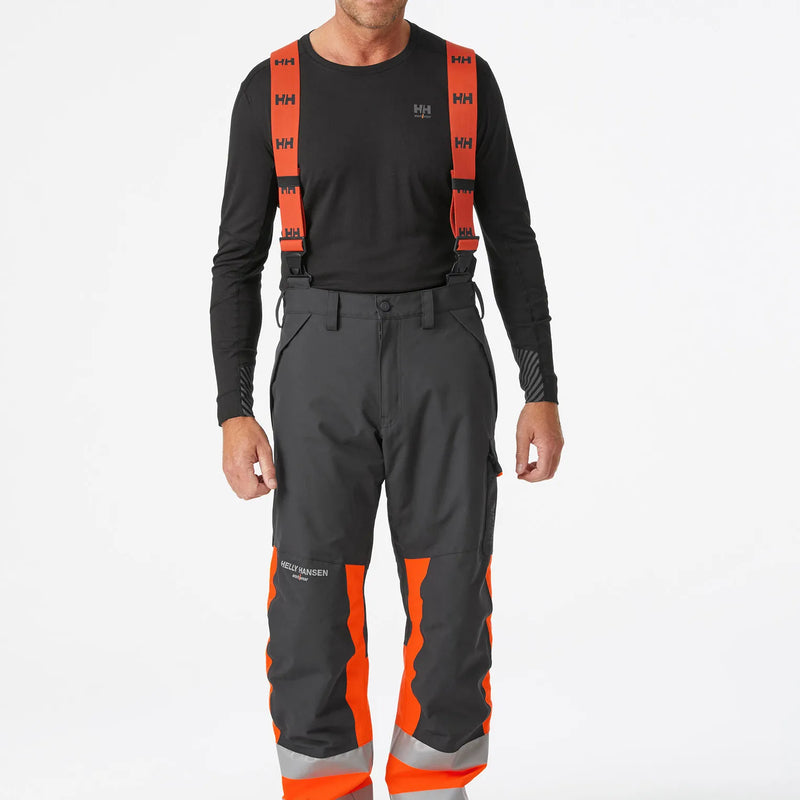 Ielādējiet attēlu galerijas skatītājā, Puskombinezons HELLY HANSEN ALNA 2.0 WINTER Insulated Class 1 71490
