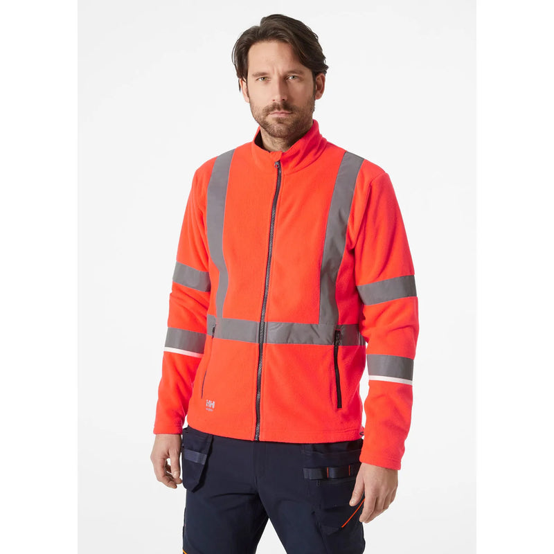 Load image into Gallery viewer, Jacket HELLY HANSEN UC-ME Hi-Vis Fleece 72172
