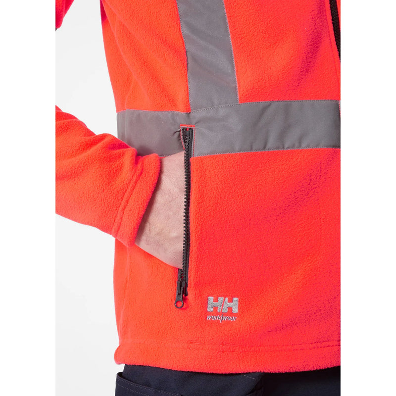 Load image into Gallery viewer, Jacket HELLY HANSEN UC-ME Hi-Vis Fleece 72172
