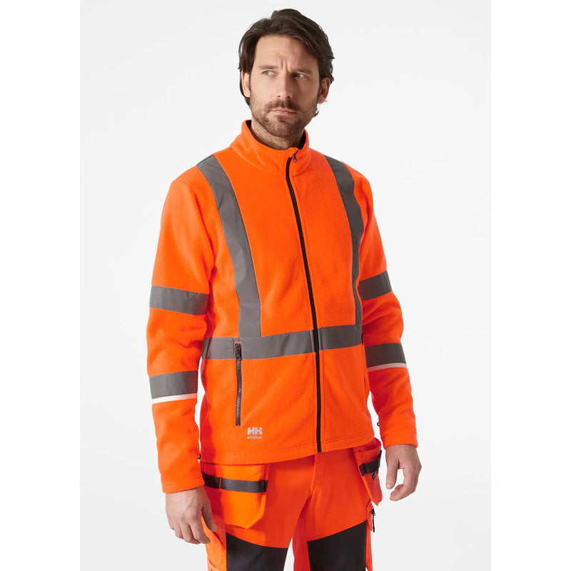 Load image into Gallery viewer, Jacket HELLY HANSEN UC-ME Hi-Vis Fleece 72172
