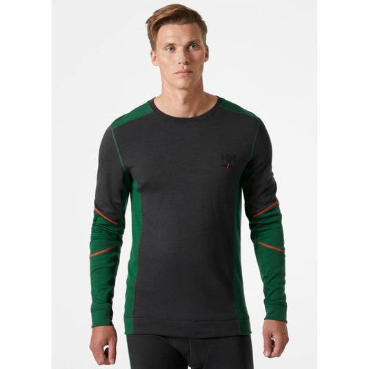 Thermal undershirt HELLY HANSEN LIFA Base Layer Merino Crewneck 75106