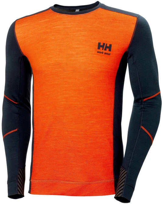 Termo Apakškrekls HELLY HANSEN LIFA Base Layer Merino Crewneck 75106