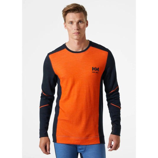 Termo Apakškrekls HELLY HANSEN LIFA Base Layer Merino Crewneck 75106