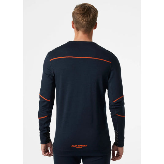 Termo Apakškrekls HELLY HANSEN LIFA Base Layer Merino Crewneck 75106