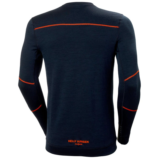 Termo Apakškrekls HELLY HANSEN LIFA Base Layer Merino Crewneck 75106