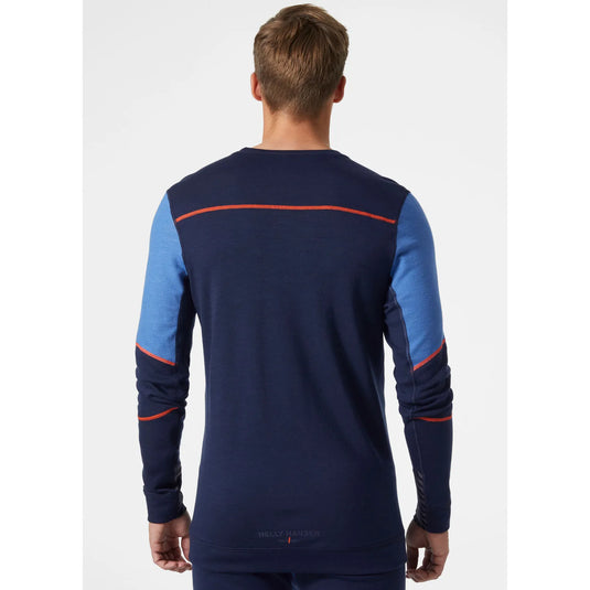 Termo Apakškrekls HELLY HANSEN LIFA Base Layer Merino Crewneck 75106