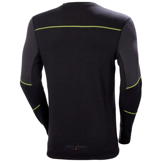 Termo Apakškrekls HELLY HANSEN LIFA Base Layer Merino Crewneck 75106