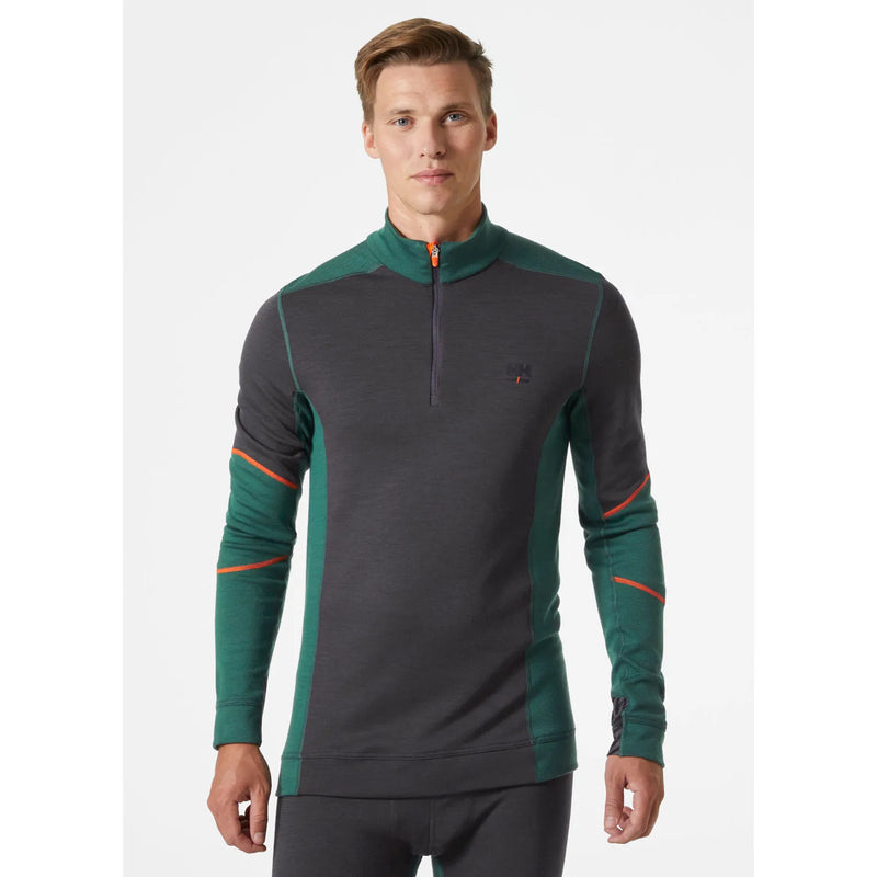 Load image into Gallery viewer, Thermal undershirt HELLY HANSEN LIFA Base Layer Merino Half Zip 75107
