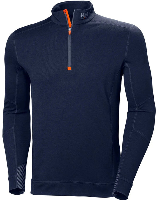 Thermal undershirt HELLY HANSEN LIFA Base Layer Merino Half Zip 75107