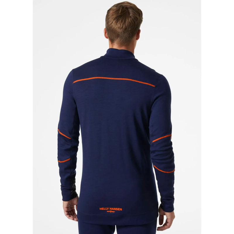 Load image into Gallery viewer, Thermal undershirt HELLY HANSEN LIFA Base Layer Merino Half Zip 75107
