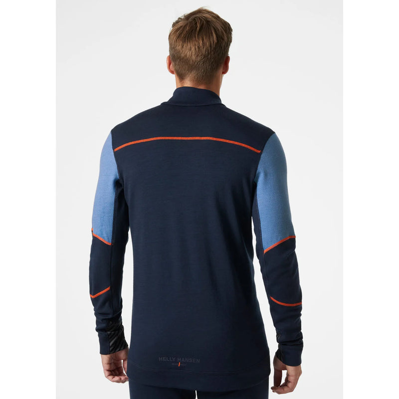 Load image into Gallery viewer, Thermal undershirt HELLY HANSEN LIFA Base Layer Merino Half Zip 75107
