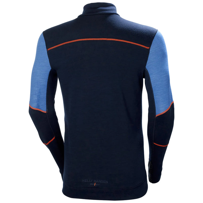 Load image into Gallery viewer, Thermal undershirt HELLY HANSEN LIFA Base Layer Merino Half Zip 75107
