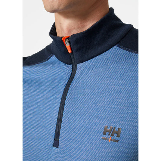 Thermal undershirt HELLY HANSEN LIFA Base Layer Merino Half Zip 75107