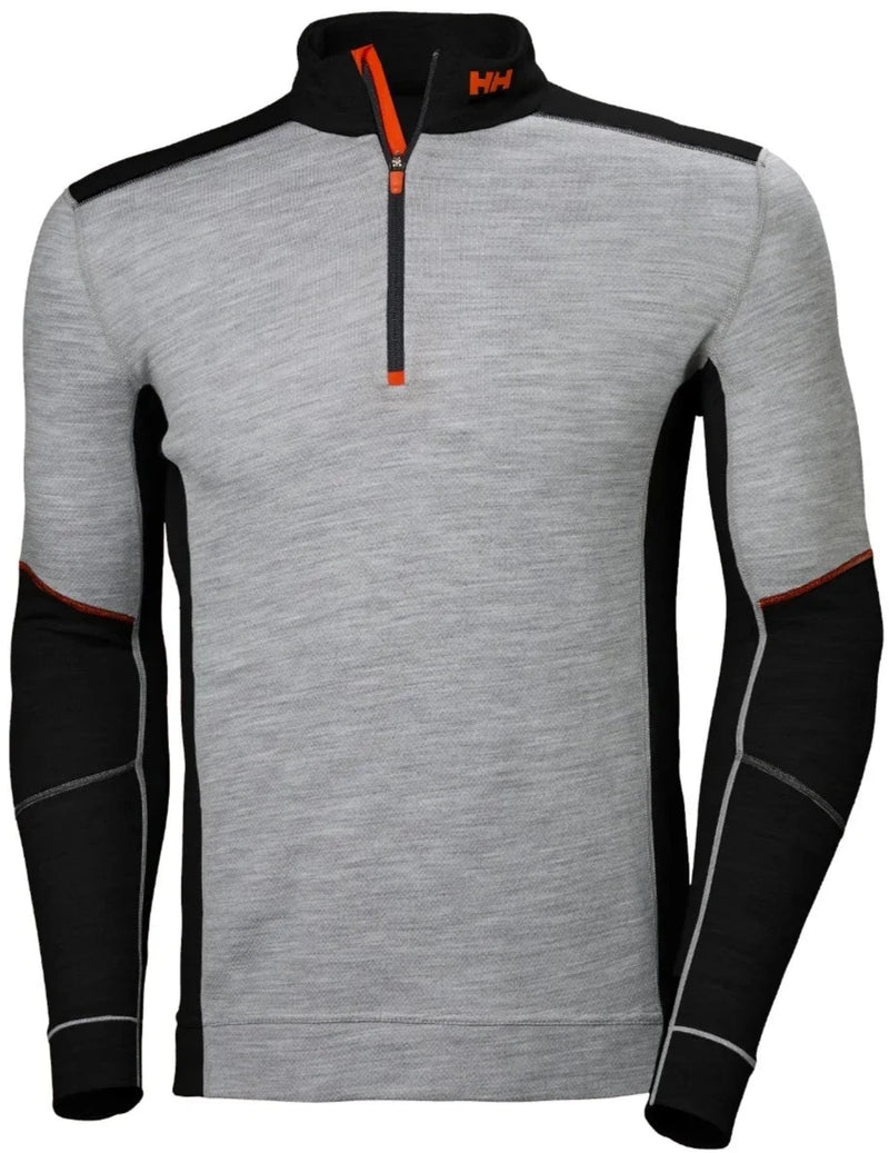 Load image into Gallery viewer, Thermal undershirt HELLY HANSEN LIFA Base Layer Merino Half Zip 75107
