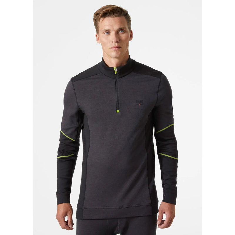 Load image into Gallery viewer, Thermal undershirt HELLY HANSEN LIFA Base Layer Merino Half Zip 75107
