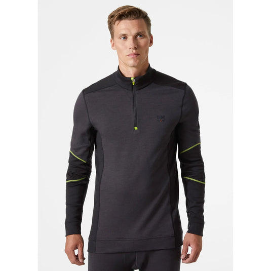 Thermal undershirt HELLY HANSEN LIFA Base Layer Merino Half Zip 75107