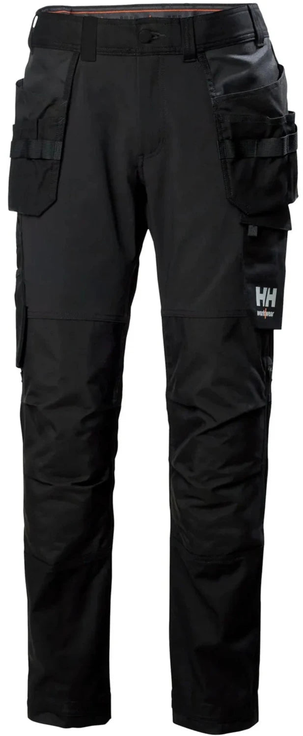 Load image into Gallery viewer, Trousers HELLY HANSEN Oxford 4x Construction BLACK 77405
