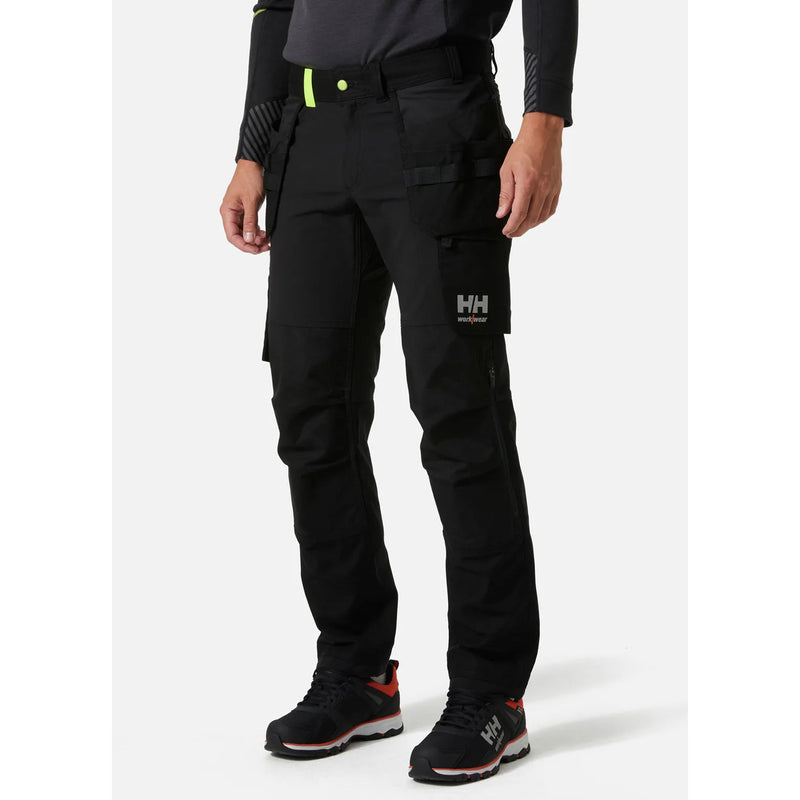 Load image into Gallery viewer, Trousers HELLY HANSEN Oxford 4x Construction BLACK 77405
