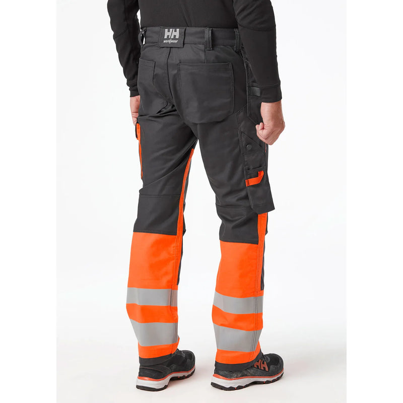 Ielādējiet attēlu galerijas skatītājā, Bikses HELLY HANSEN ALNA 2.0 Hi Vis Construction Class 1 77422
