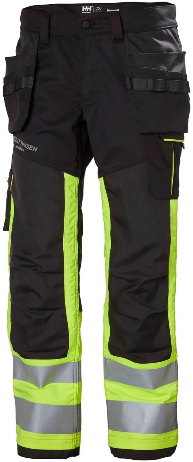 Ielādējiet attēlu galerijas skatītājā, Bikses HELLY HANSEN ALNA 2.0 Hi Vis Construction Class 1 77422
