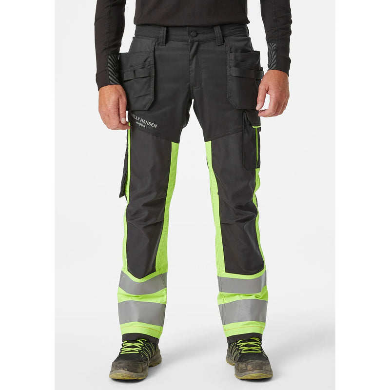 Ielādējiet attēlu galerijas skatītājā, Bikses HELLY HANSEN ALNA 2.0 Hi Vis Construction Class 1 77422
