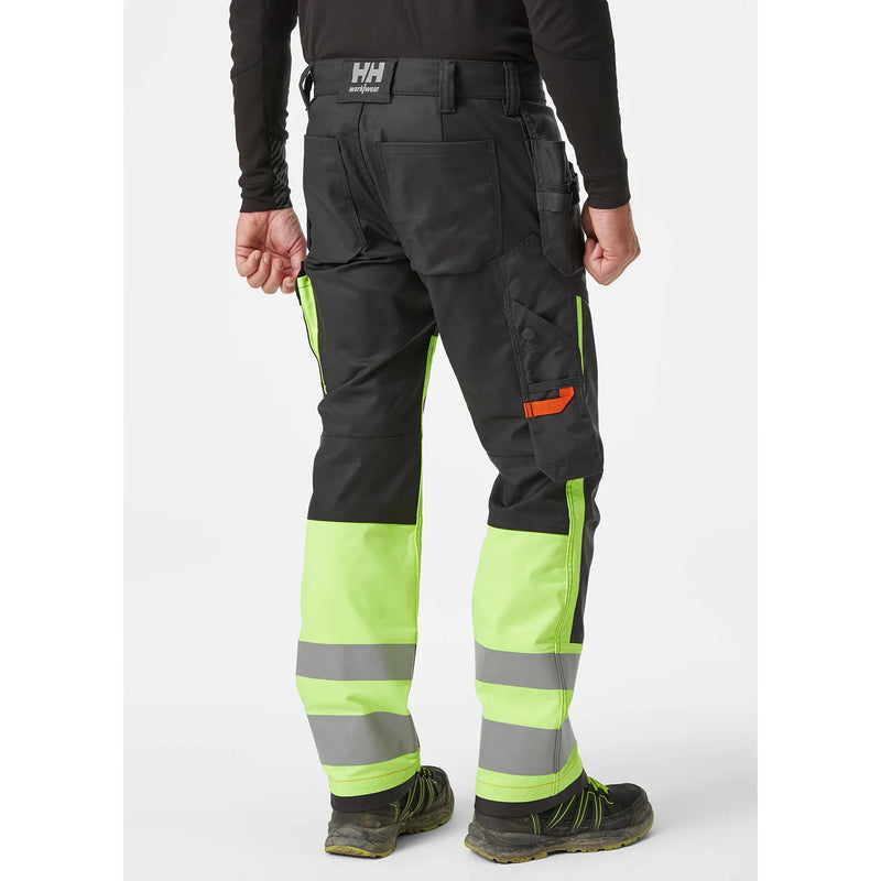 Ielādējiet attēlu galerijas skatītājā, Bikses HELLY HANSEN ALNA 2.0 Hi Vis Construction Class 1 77422
