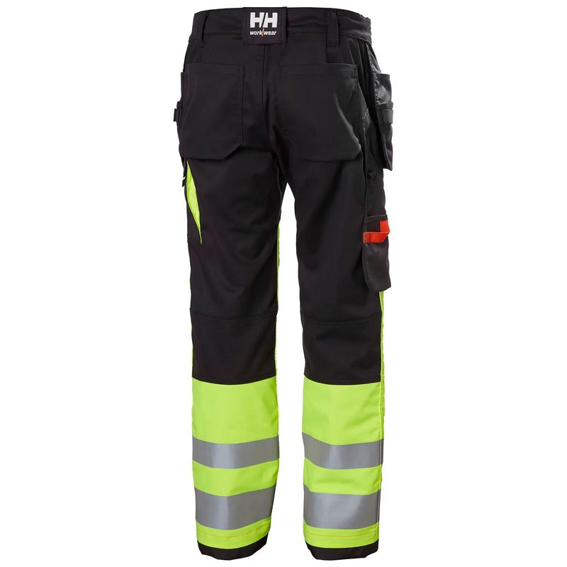 Ielādējiet attēlu galerijas skatītājā, Bikses HELLY HANSEN ALNA 2.0 Hi Vis Construction Class 1 77422
