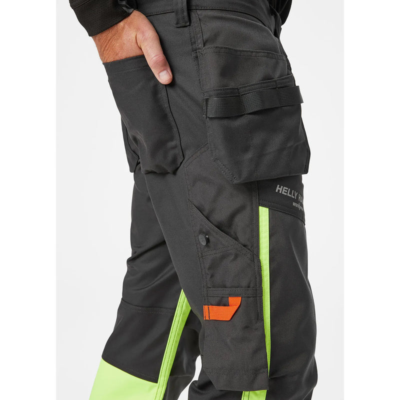 Ielādējiet attēlu galerijas skatītājā, Bikses HELLY HANSEN ALNA 2.0 Hi Vis Construction Class 1 77422
