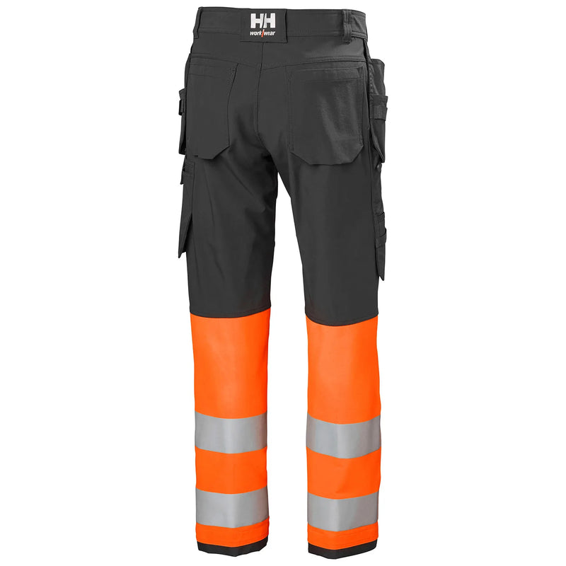 Ielādējiet attēlu galerijas skatītājā, Bikses HELLY HANSEN Alna 4X Hi Vis Construction Class 1 77427
