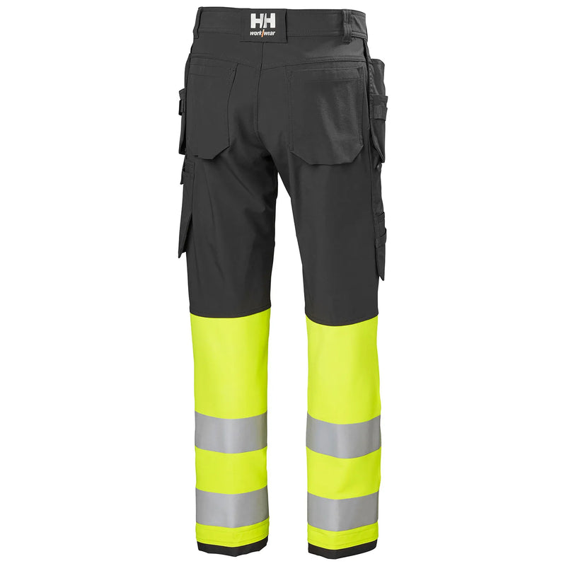 Ielādējiet attēlu galerijas skatītājā, Bikses HELLY HANSEN Alna 4X Hi Vis Construction Class 1 77427
