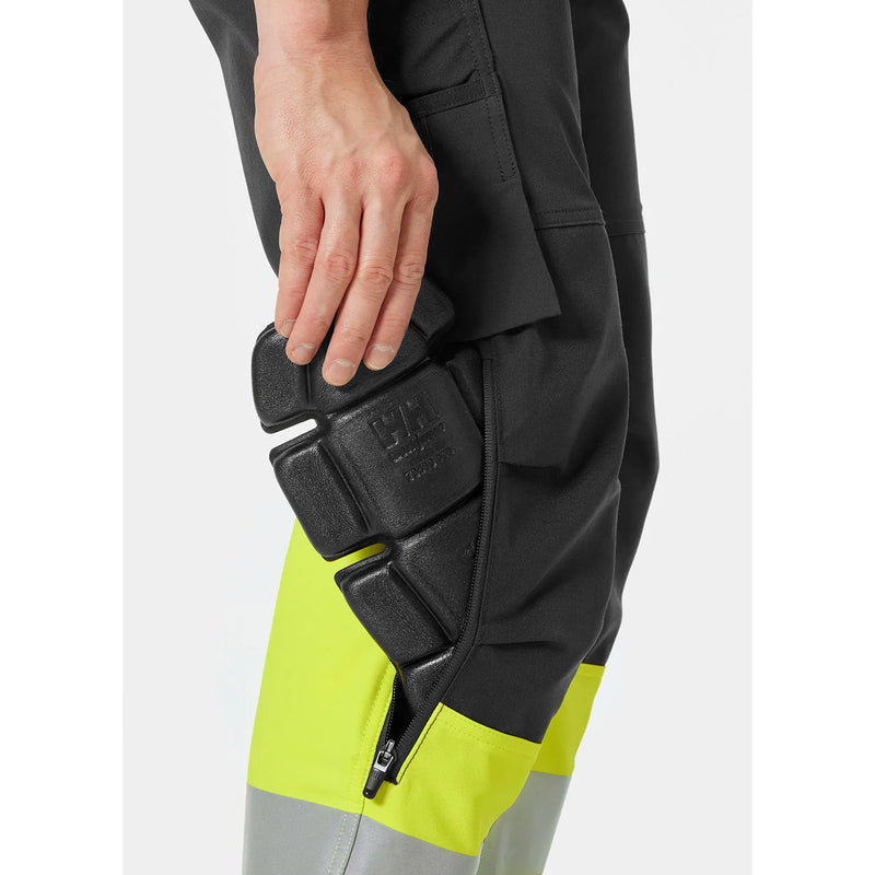 Ielādējiet attēlu galerijas skatītājā, Bikses HELLY HANSEN Alna 4X Hi Vis Construction Class 1 77427
