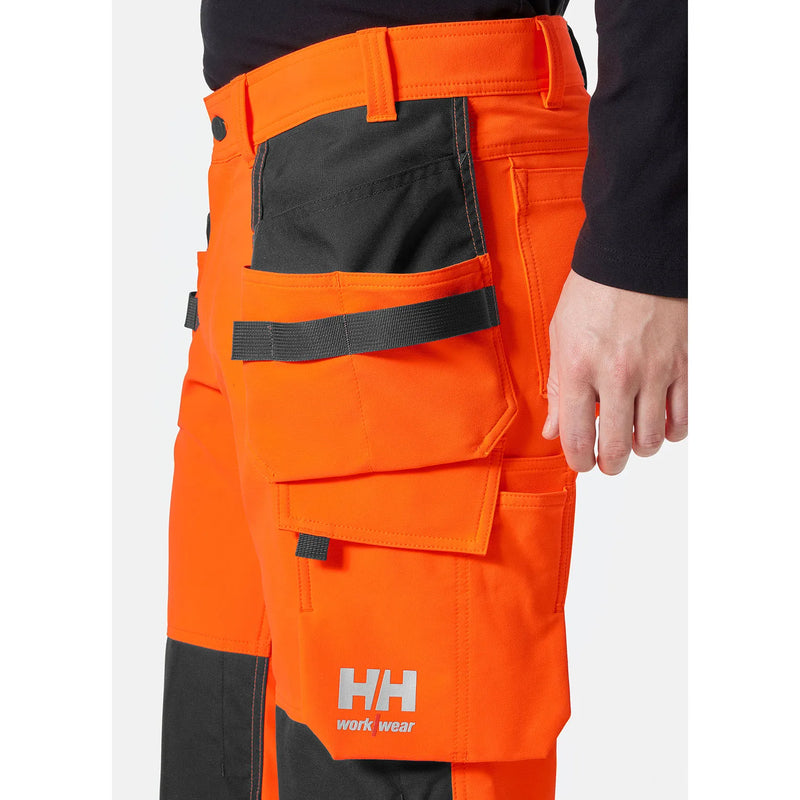 Ielādējiet attēlu galerijas skatītājā, Bikses HELLY HANSEN Alna 4X Hi Vis Construction Class 2 77428
