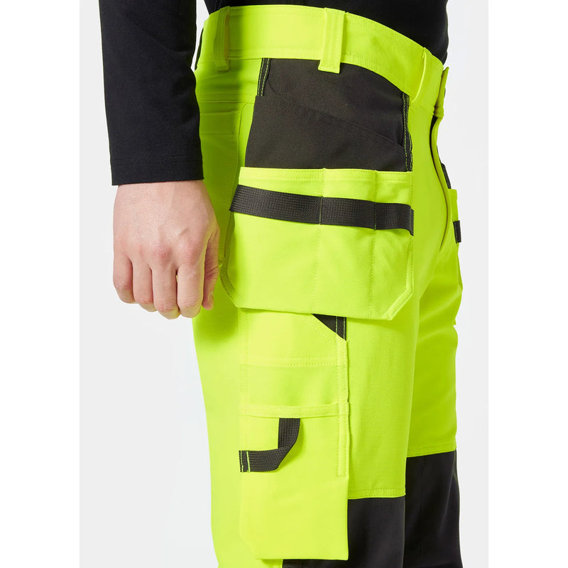 Ielādējiet attēlu galerijas skatītājā, Bikses HELLY HANSEN Alna 4X Hi Vis Construction Class 2 77428
