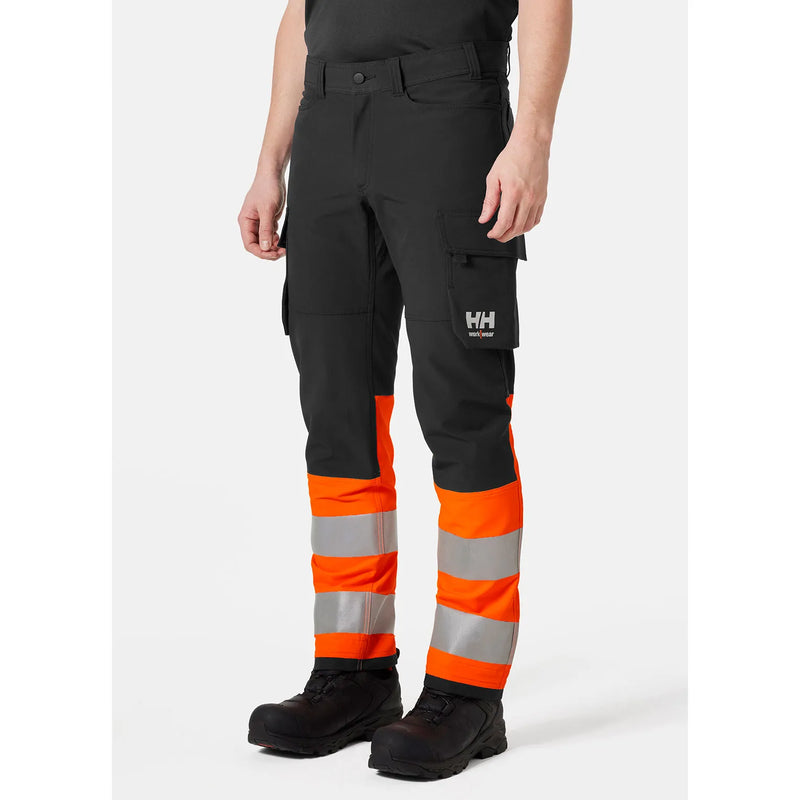 Ielādējiet attēlu galerijas skatītājā, Bikses HELLY HANSEN Alna 4X Hi Vis Cargo Class 1 77433
