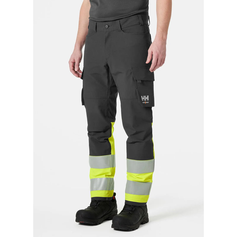 Ielādējiet attēlu galerijas skatītājā, Bikses HELLY HANSEN Alna 4X Hi Vis Cargo Class 1 77433
